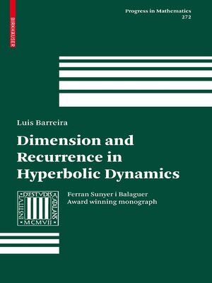 cover image of Dimension and Recurrence in Hyperbolic Dynamics